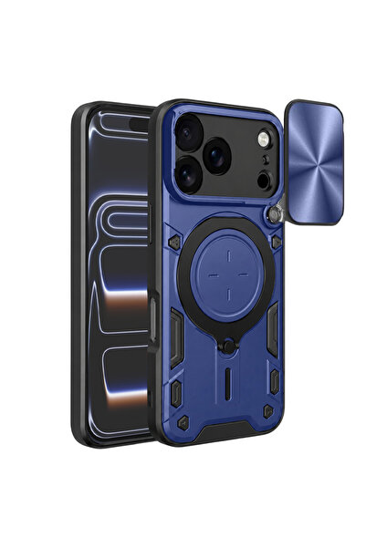 OEM Θήκη για iPhone 17 Pro, Νότιος Ουρανός, Προστασία, μπλε