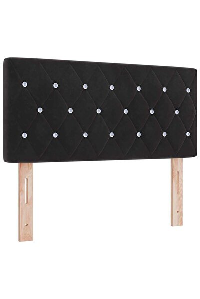 vidaxl Tăblie LED cu lumini cu bandă LED Manual Negru 100 cm Poliester