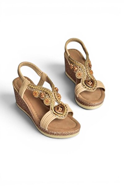 Fox Shoes Y274501609 Ženske sandale sa klinastim potplatom