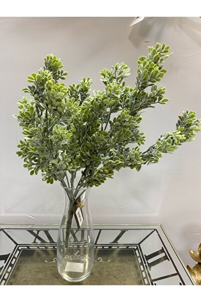 elif aksesuar حزمة نباتات صفراء من الريش الاصطناعي 45 سم