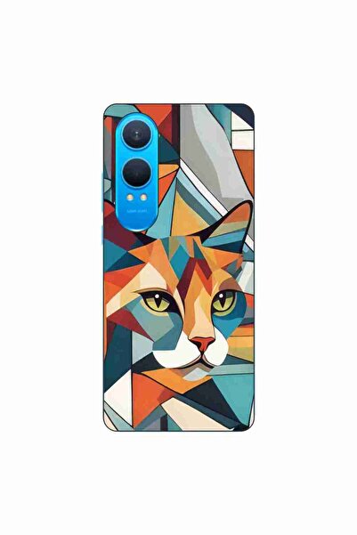 OEM Husa compatibila cu OnePlus Nord CE4 Lite Silicon Gel Tpu Model Cubic Cat...