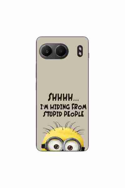 OEM Husa compatibila cu OnePlus Nord 4 Silicon Gel Tpu Model Mesaj Minion Shhhh