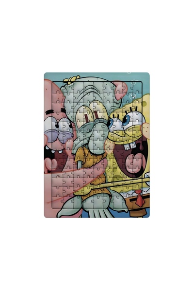 Ghostbastır Design لغز سبونج بوب المكون من 99 قطعة - لغز زخرفي للأطفال 0126