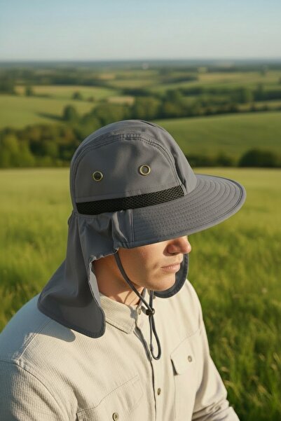Aware Time Safari Adjustable Hat with Neck Protection