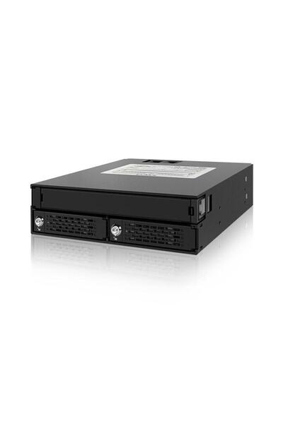 Icy Dock MB994IKO-3SB SATA/SAS 12Gbps Aluminum/Metal Docking Station, Black