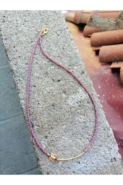 Bozhi Necklace Glass Beads Minimal Elegance