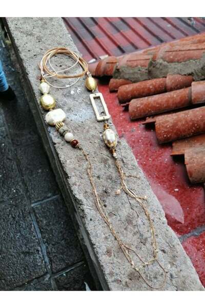 Bozhi Necklace Glass Beads Stylish Gift