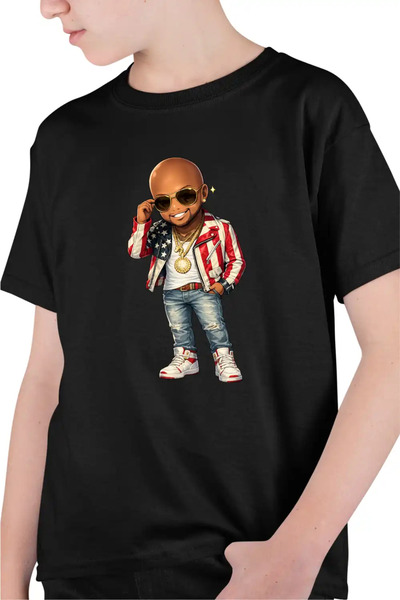 OEM Tricou Copii Baieti Flo Rida Anime Cartoon