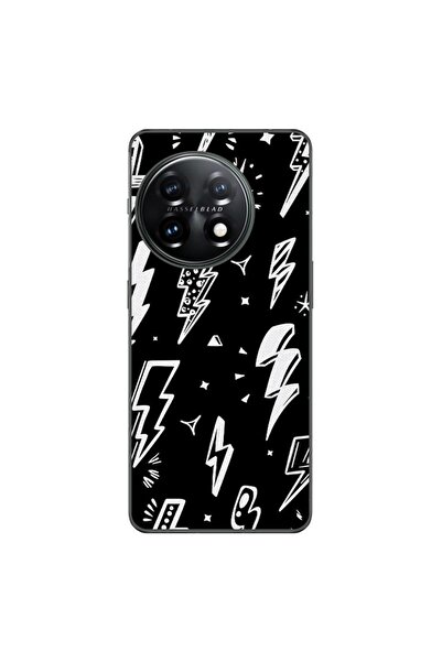 OEM Case compatible with OnePlus 12R Silicon Gel Tpu Lightnings Pattern