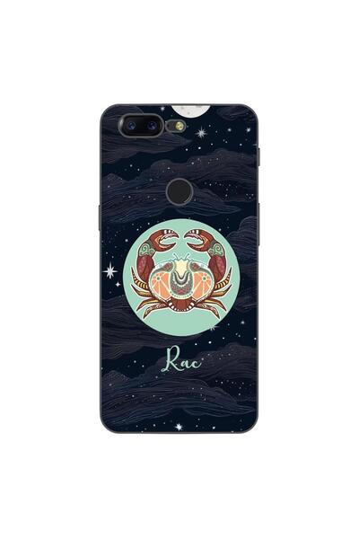 OEM Θήκη συμβατή με OnePlus 5T Σιλικόνης Gel TPU με σχέδιο Ωροσκόπιο Καρκίνος