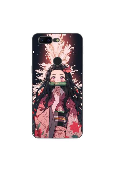 OEM Husa compatibila cu OnePlus 5T Silicon Gel Tpu Model Demon Slayer Nezuko