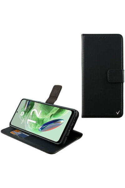 Other Volte-Tel Allure Magnet Book Synthetic Leather Black (Redmi Note 12 5G)...