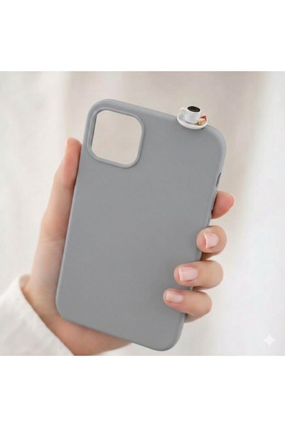 lotusbybuket iPhone 14Promax Delightful Coffee Figured Silicone Case
