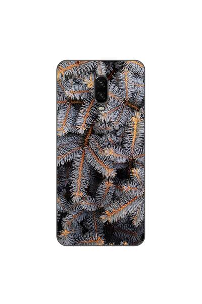 OEM Θήκη συμβατή με OnePlus 6T από σιλικόνη gel TPU με σχέδιο κλαδιών ελάτης
