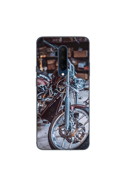 OEM Husa compatibila cu OnePlus 7T Pro Silicon Gel Tpu Model Harley Garage
