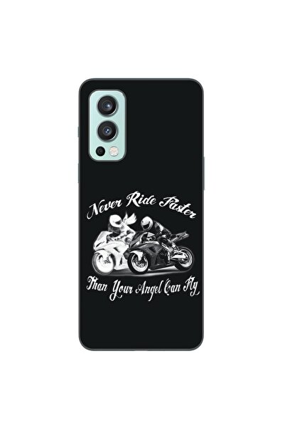 OEM Husa compatibila cu OnePlus Nord 2 Silicon Gel Tpu Model Never Ride Faster