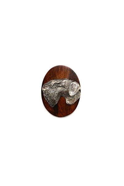 Art - Dog Cesky Terrier, Czech Terrier, Bohemian Terrier - Dog show brooch, s...