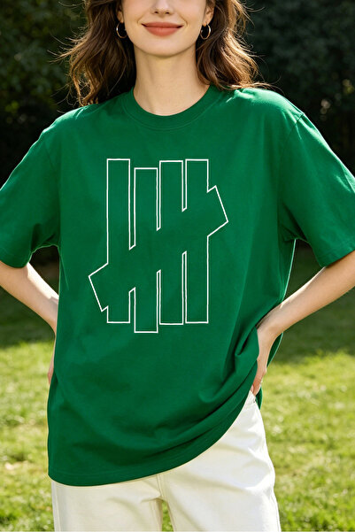 Fleck Womens T Shirts Smile Face Graphic Oversized Casual Style