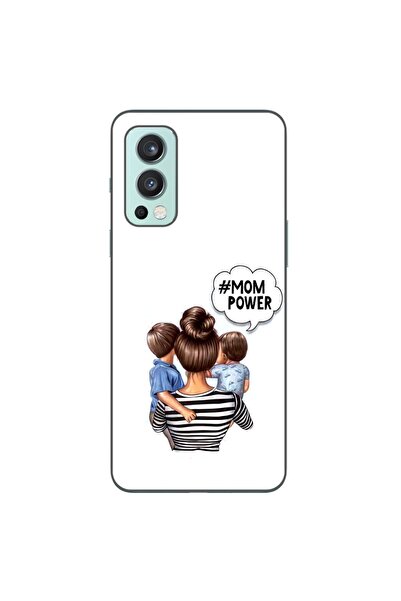 OEM Husa compatibila cu OnePlus Nord 2 Silicon Gel Tpu Model Mom of Boys