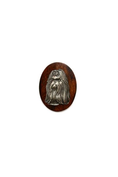 Art - Dog Shih Tzu, Câine Crizantemă I - Broșă pentru concurs canin, agrafă p...