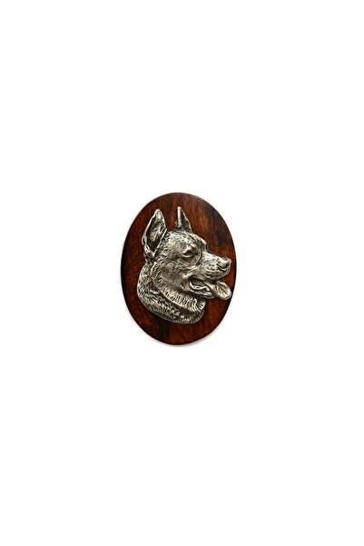 Art - Dog Berger de Beauce, Beauceron, Ciobănesc de Beauce - Broșă pentru exp...