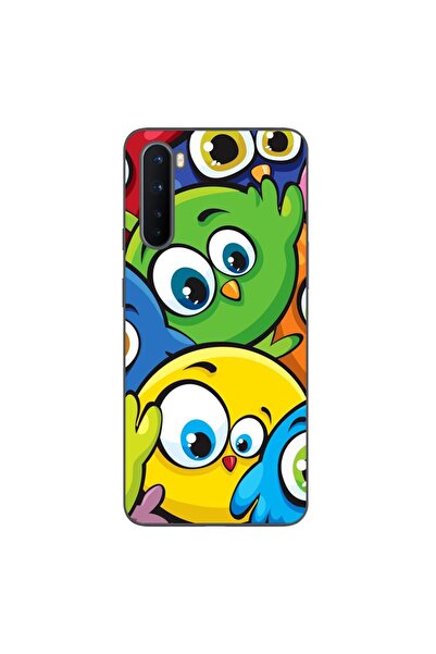 OEM Husa compatibila cu OnePlus Nord Silicon Gel Tpu Model Bufnite Colorate