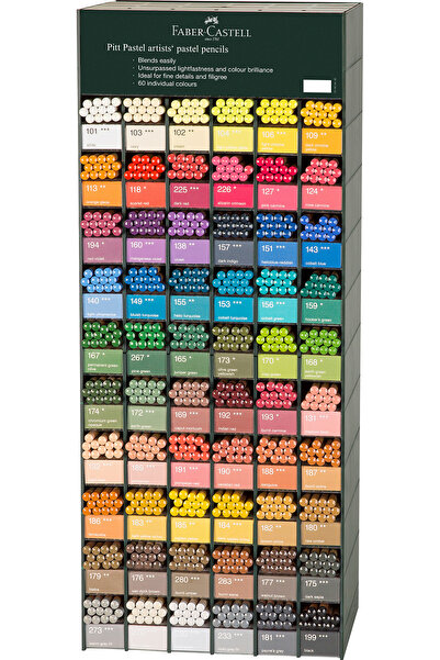 Faber Castell Modul acrilic 720 buc. Creioane pastel Pitt Faber-Castel