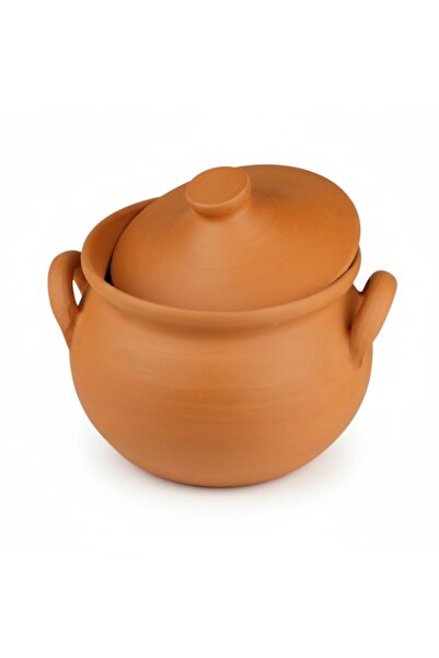 OEM Unglazed ceramic 2.5L pot for sarmale - traditional dish for cooking in t...