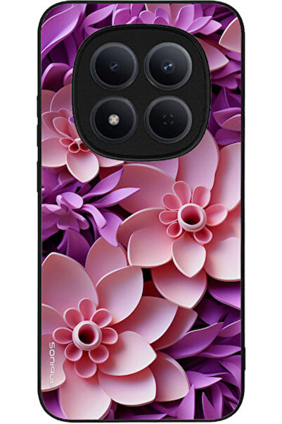 Other Θήκη Sonique Σειρά 3D Λουλούδια Xiaomi Redmi Note 15 Pro 5G Ροζ