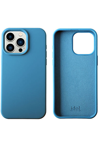 Other Idol 1991 Θήκη Πλάτης Σιλικόνης Χειμερινό Μπλε iPhone 15 Pro Max Κωδικό...