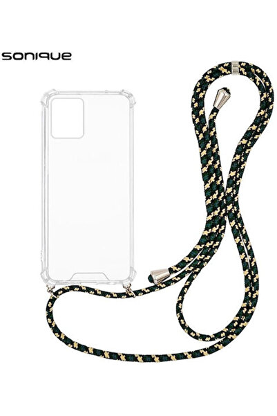 Other Θήκη Σιλικόνης με Κορδόνι Sonique Armor Διαφανής για Motorola Moto G14 ...
