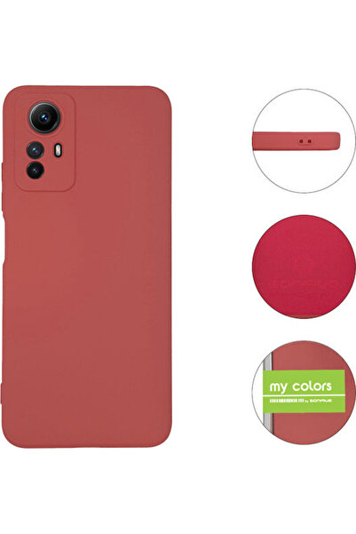 Other Σονίκ Πίσω Κάλυμμα Σιλικόνης Μπορντό (Redmi Note 12S)