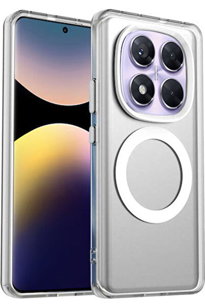 Techsuit Πίσω Κάλυμμα Σιλικόνης Λευκό (Redmi Note 14 Pro 5G / Poco X7)