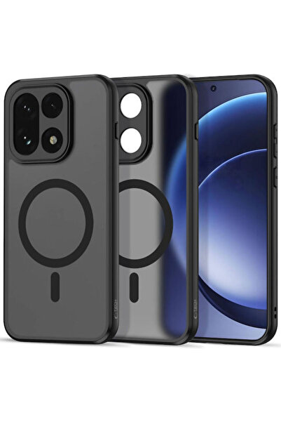 Tech-Protect Magmat Πίσω Κάλυμμα Σιλικόνης / Πλαστικού Μαύρο (OnePlus 15)
