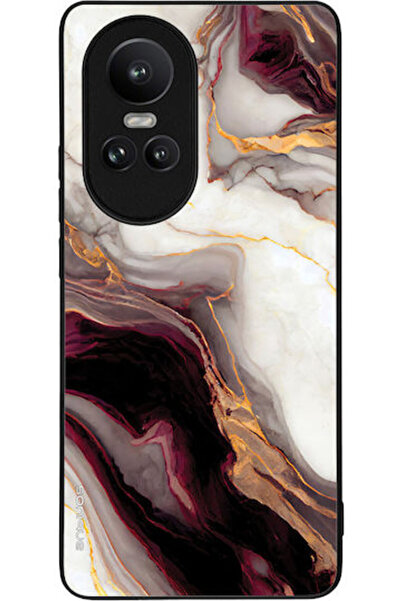 Other Θήκη Σειράς Sonique Marble για Oppo Reno10 Pro 5g Μπορντό