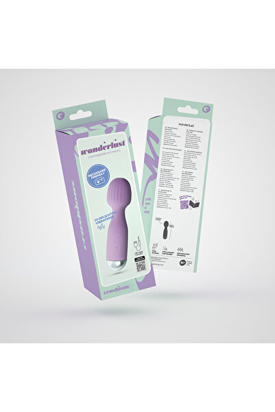 Crushious Δονητής Wanderlust Mini Wand Lilac