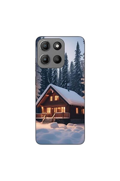 OEM Husa compatibila cu Motorola Moto G15 Silicon Gel Tpu Model Peisaj Iarna ...