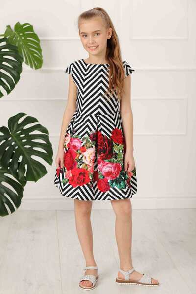 EMMA sukienki Rochie eleganta Kayla Multicolor
