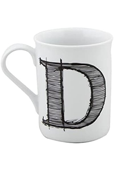 Yıldızan Nzr Beautestore Letter Mug Mug, Porcelain 2026 1103473