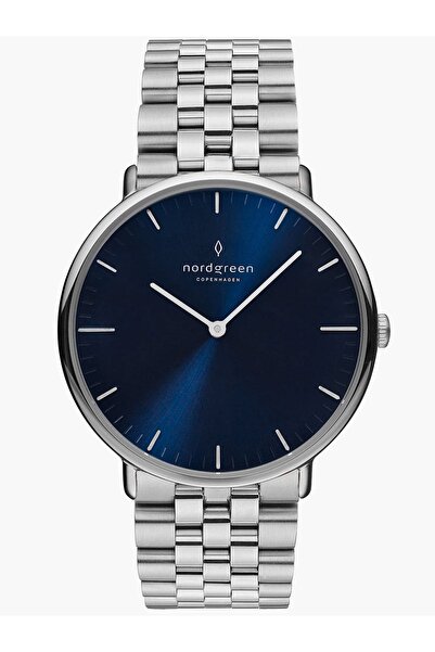 nordgreen Mens Watch NR40SI5LSINA, Quartz, 40mm, 3ATM