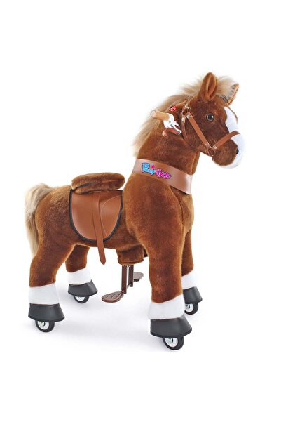 PonyCycle Модел U Кон – Играчка за яздене на колела със спирачка, за 4-7 години