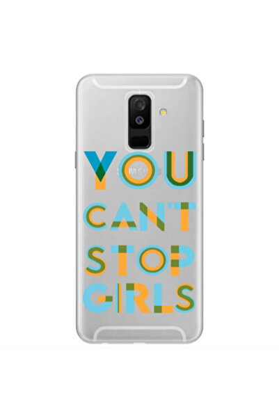 Other Samsung A6 Plus You Cant Stop Girls Transparent Silicone TPU Θήκη