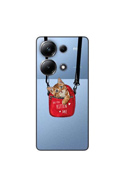 Other Xiaomi Poco M6 Pro 4G Are you kitten Transparent Silicone TPU Θήκη