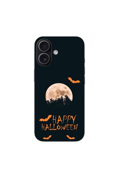 OEM Husa compatibila cu Apple iPhone 17 Silicon Gel Tpu Model Happy Halloween...