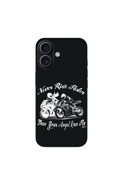 OEM Husa compatibila cu Apple iPhone 17 Silicon Gel Tpu Model Never Ride Faster