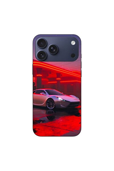 OEM Husa compatibila cu Apple iPhone 17 Pro Max Silicon Gel Tpu Model Future Car
