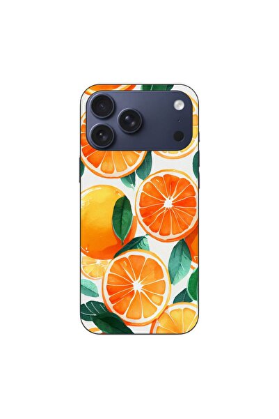 OEM Husa compatibila cu Apple iPhone 17 Pro Max Silicon Gel Tpu Model Oranges