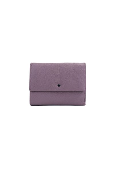 Posete Fagaras Alice Leather Wallet - Purple, Genuine Leather Wallet , Women'...
