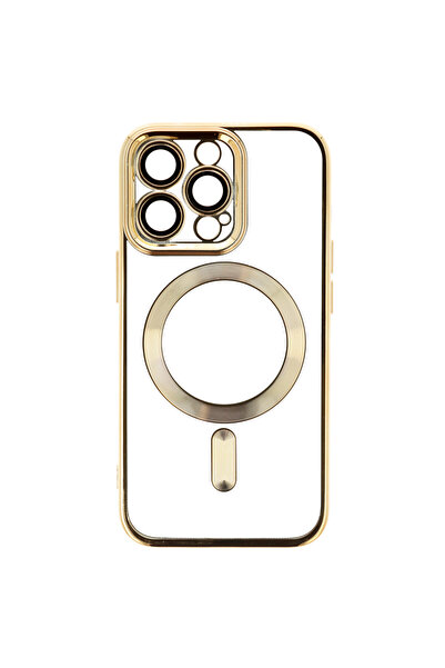 SEP Husa TPU Plating Frame Magnetic Magsafe Apple iPhone 13 Pro Auriu