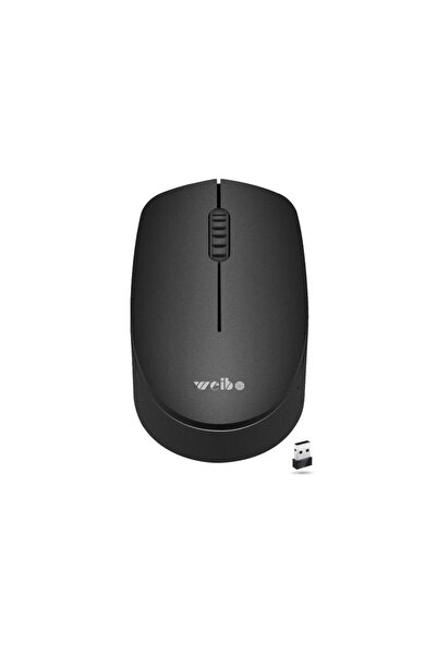 weibo RF6300 Ασύρματο Οπτικό Ποντίκι Μαύρο